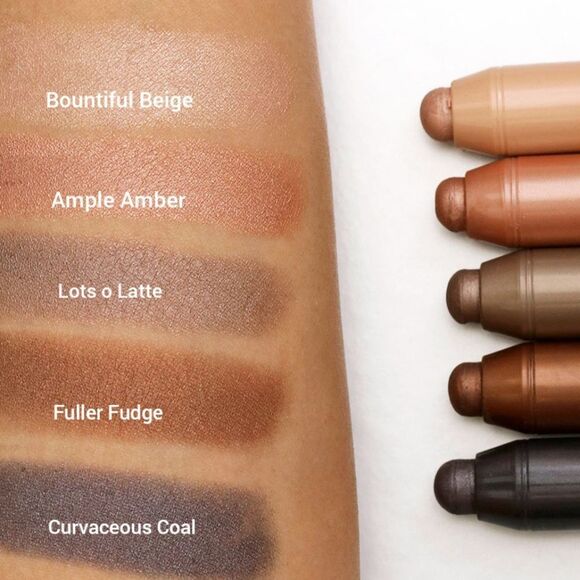 Clinique Chubby Stick Cream Eyeshadow in Fuller Fudge (Metallic Shimmer Brown) - Picture 5 of 17